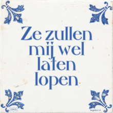 Ze zullen mij wel laten lopen - 23 keer bekeken