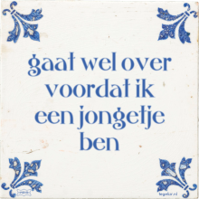 gaat wel over voordat ik een jongetje ben - 36 keer bekeken