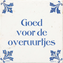 Goed voor de overuurtjes - 3 keer bekeken
