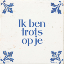 Ik ben trots op je - 19 keer bekeken