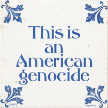 This is an American genocide - 24 keer bekeken
