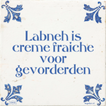 Labneh is creme fraiche voor gevorderden - 2 keer bekeken