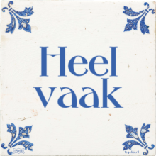 Heel vaak - 40 keer bekeken