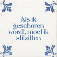 Als ik geschoren wordt, moet ik stilzitten - 65 keer bekeken
