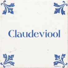 Claudeviool - 1 keer bekeken